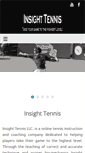 Mobile Screenshot of insighttennis.com